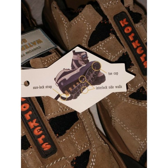 Korkers Omnitrax Fishing Sandals Amphibian Series Men\'s 6  Interchangeable Soles main image 9
